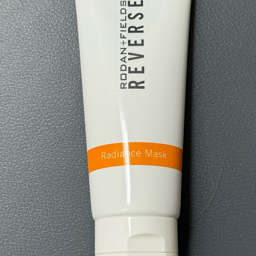 Rodan + Fields Radiance Mask Tube - White with Orange Accent